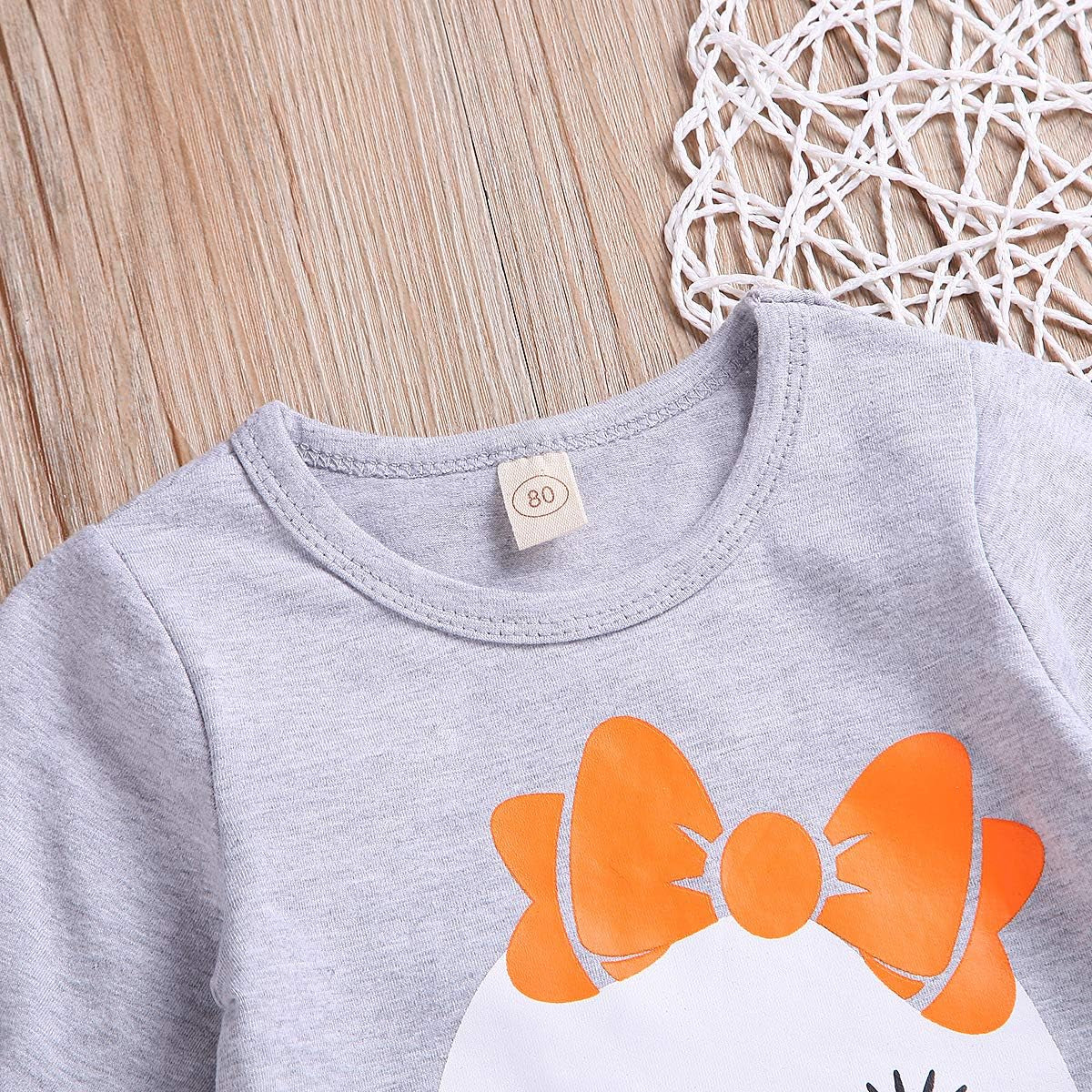 Baby Halloween Clothes, Baby Girl Halloween Outfit for Toddler Infant Tops Pants 2Pcs Set