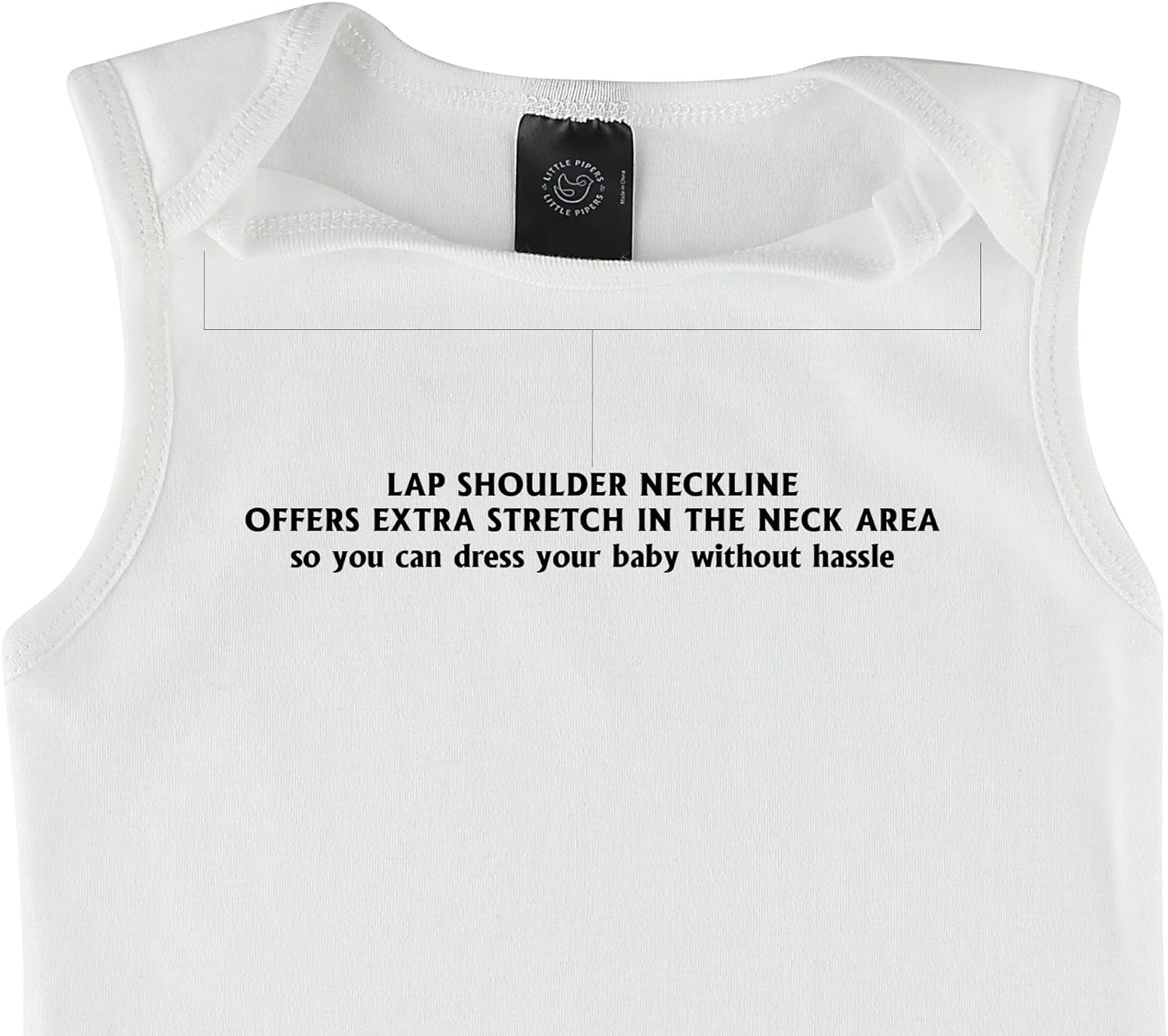 Baby Soft Natural Cotton White Undershirts Bodysuits